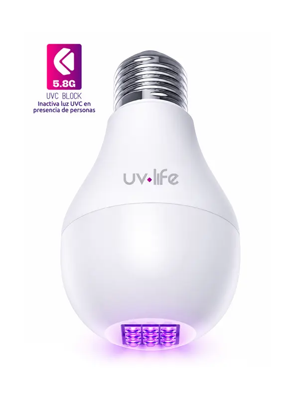 Ampolleta LED UVC A60 de UV-Life